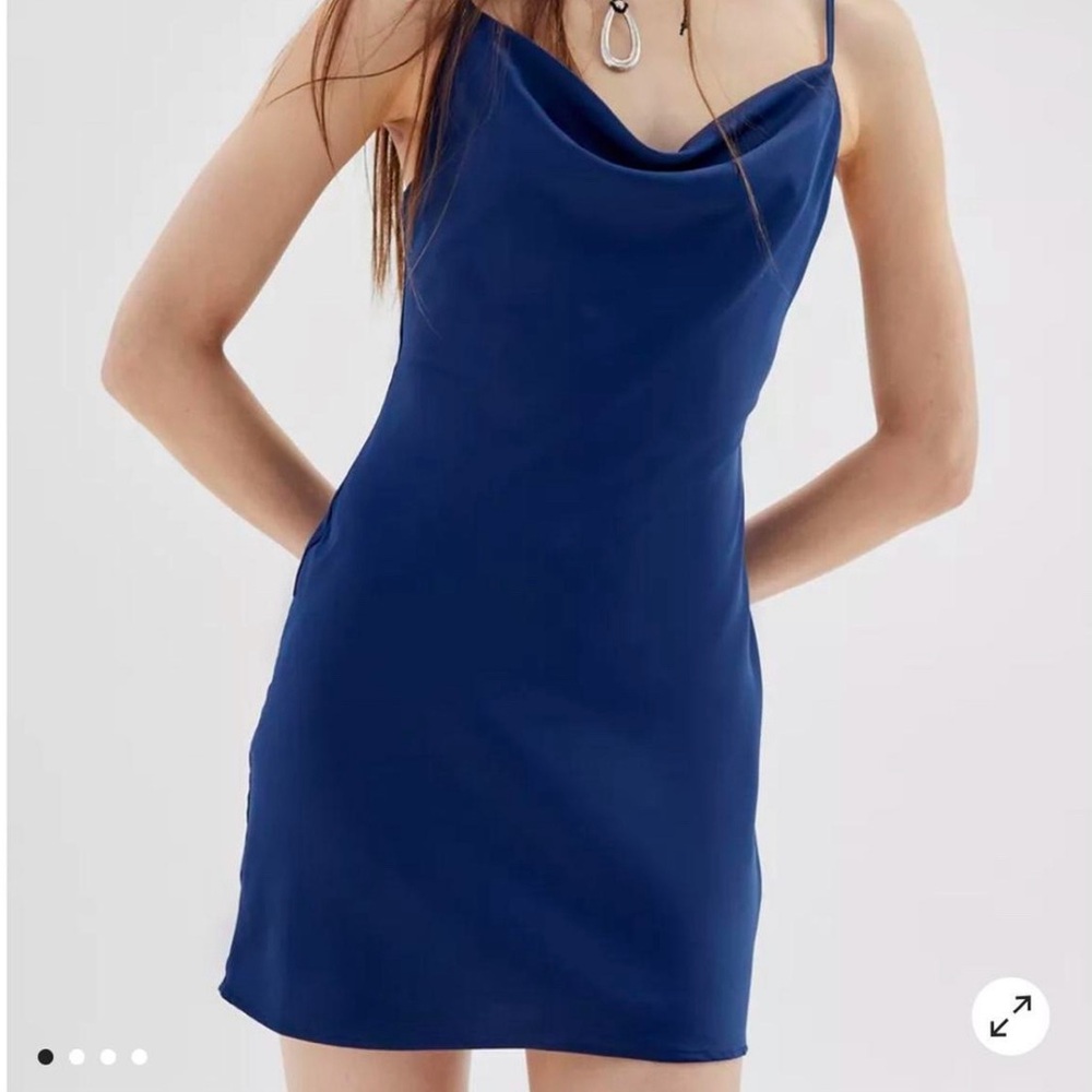 Urban Outfitters Mallory Cowl Neck Slip Dress!